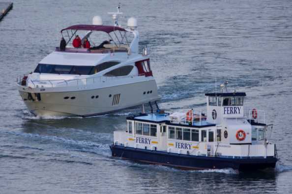 12 December 2020 - 14-20-52
Netherlands registered mini super yacht Rendezvous departs. Chasing the passenger ferry
-----------------------------
27m motor cruiser Rendezvous.
